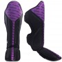 Top King "Full Impact Double Tone" Защита Голени Тайский Бокс Purple-Black